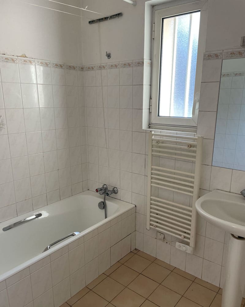 Rénovation salle d'eau AVANT